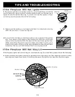 Предварительный просмотр 13 страницы RealFlame 9750LP Owner'S Manual