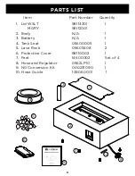 Предварительный просмотр 6 страницы RealFlame Aegean C9811LP Owner'S Manual