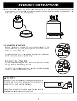 Предварительный просмотр 8 страницы RealFlame Aegean C9813LP Owner'S Manual