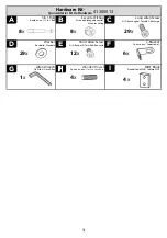 Preview for 3 page of RealFlame Alcott 4130E Mantel Assembly Instructions