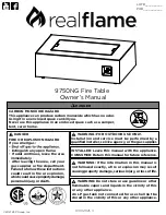 Preview for 1 page of RealFlame Baltic 9750NG Owner'S Manual