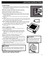 Предварительный просмотр 15 страницы RealFlame Baltic LPT9620 Owner'S Manual