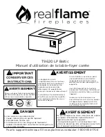 Preview for 25 page of RealFlame Baltic LPT9620 Owner'S Manual