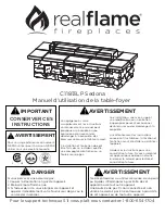 Предварительный просмотр 21 страницы RealFlame C11813LP Owner'S Manual