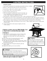 Предварительный просмотр 13 страницы RealFlame C1270LP Owner'S Manual