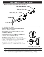 Предварительный просмотр 8 страницы RealFlame C820LP Manual