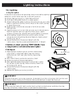 Предварительный просмотр 11 страницы RealFlame C820LP Manual