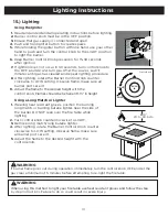 Предварительный просмотр 11 страницы RealFlame C9630LP Manual