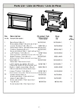 Preview for 2 page of RealFlame Carlisle 8230 Assembly Instructions Manual