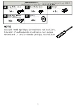 Preview for 3 page of RealFlame Carlisle 8230 Assembly Instructions Manual