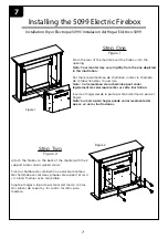 Предварительный просмотр 7 страницы RealFlame Emerson 6720E Assembly Instructions Manual