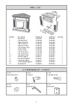 Preview for 3 page of RealFlame Model #3150 Instructions Manual