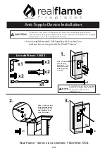 Preview for 20 page of RealFlame Monte Vista 9900E Assembly Instructions Manual