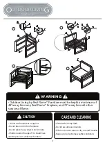 Предварительный просмотр 2 страницы RealFlame Outdoor living 9611 Baltic Quick Start Manual