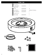 Предварительный просмотр 8 страницы RealFlame Round Propane Fire Table Owner'S Manual