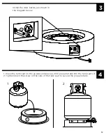 Предварительный просмотр 11 страницы RealFlame Round Propane Fire Table Owner'S Manual