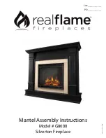 RealFlame Silverton G8600 Assembly Instructions Manual preview