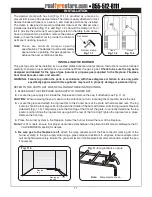 Preview for 11 page of RealFyre G46-**-01(M)(P) Owner'S Manual