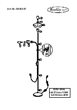 Preview for 2 page of Reality Leuchten R4393-87 Quick Start Manual