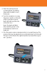 Preview for 3 page of Reality Works Hearing Impairment Simulator Quick Start Manual