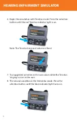 Preview for 4 page of Reality Works Hearing Impairment Simulator Quick Start Manual