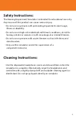 Preview for 7 page of Reality Works Hearing Impairment Simulator Quick Start Manual