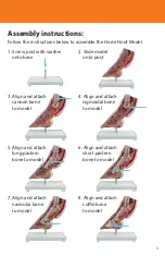 Preview for 3 page of Reality Works Horse Hoof Model Quick Start Manual