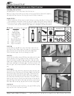 Preview for 1 page of Really Good Stuff 159790 Assembly Instructions