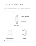 Preview for 1 page of Realme Band Quick Start Manual