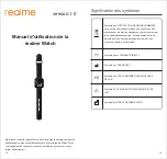 Предварительный просмотр 10 страницы Realme Watch 1.0 User Manual