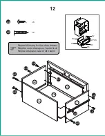 Preview for 21 page of realspace 2-Drawer Lateral File Cabinet Assembly Instructions Manual