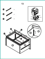 Preview for 22 page of realspace 2-Drawer Lateral File Cabinet Assembly Instructions Manual