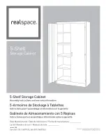 realspace 24877475 Assembly Instructions And Warranty Information предпросмотр