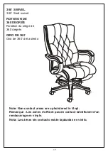 Preview for 17 page of realspace 25230143 Assembly Instructions And Warranty Information