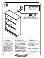 Preview for 13 page of realspace 491-625 Assembly Instructions Manual