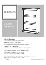 Preview for 1 page of realspace 7069205 Assembly Instructions And Warranty Information