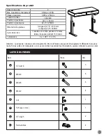 Preview for 31 page of realspace 7500109 Assembly Instructions And Warranty Information