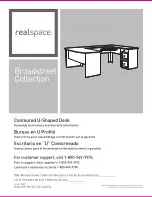 realspace Broadstreet Assembly Instructions And Warranty Information preview