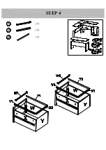 Предварительный просмотр 12 страницы realspace Broadstreet Assembly Instructions And Warranty Information