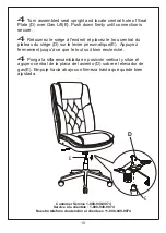 Preview for 10 page of realspace Caldell 231-009 Assembly Instructions And Warranty Information