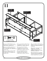 Preview for 14 page of realspace Dawson Credenza Assembly Instructions And Warranty Information