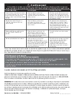 Preview for 3 page of realspace Lake Point 22216193 Assembly Instructions And Warranty Information