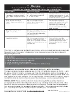 Preview for 2 page of realspace Magellan L-Shaped Desk Assembly Instructions And Warranty Information