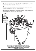 Preview for 10 page of realspace Maverick 11000 PRO Series Assembly Instructions And Warranty Information