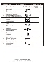 Preview for 5 page of realspace Sloane Assembly Instructions And Warranty Information