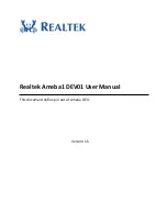 Preview for 1 page of Realtek Ameba RTL8195AM User Manual