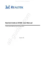 Realtek Ameba1 DEV01 User Manual предпросмотр