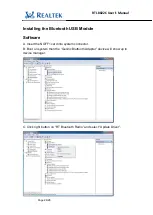 Preview for 24 page of Realtek Combo NGFF User Manual