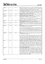 Preview for 8 page of Realtek RTL8169 Manual