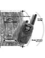 Preview for 1 page of Realtree RT210 User Manual